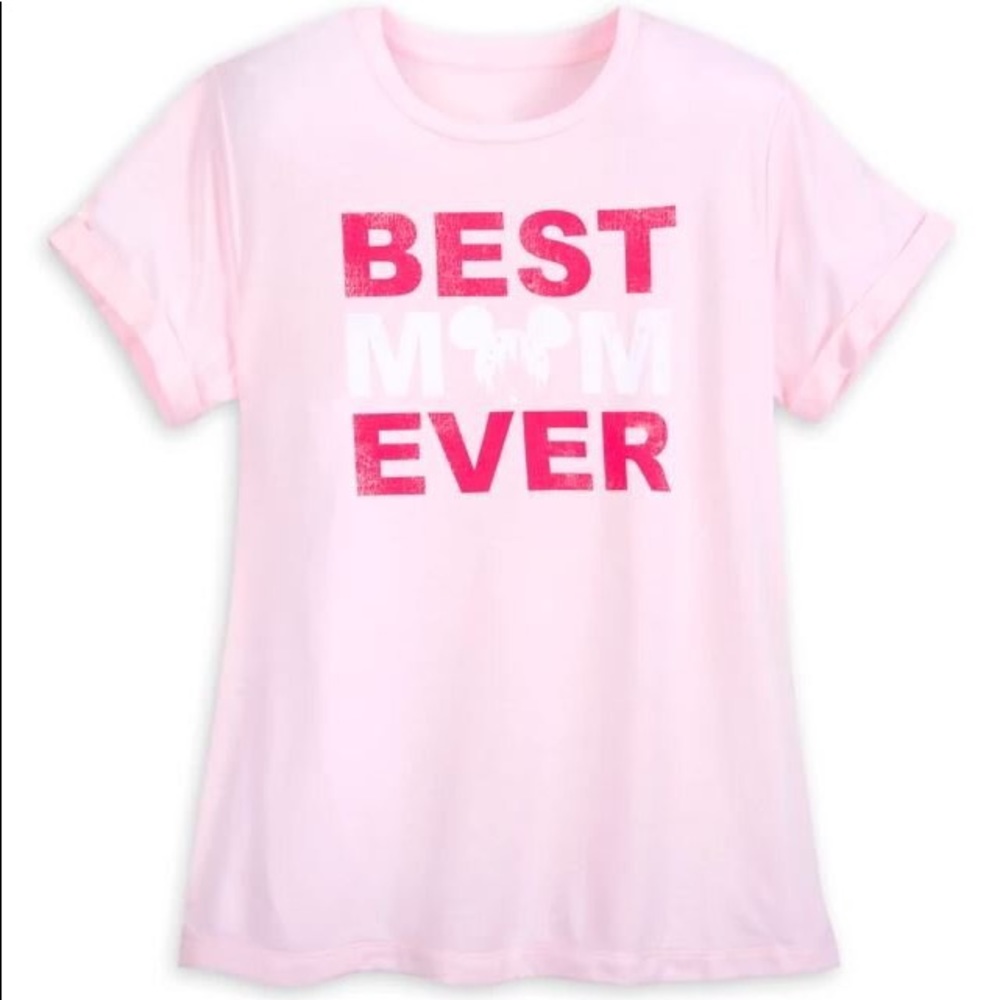Disney BEST MOM EVER Pink T-shirt 💓